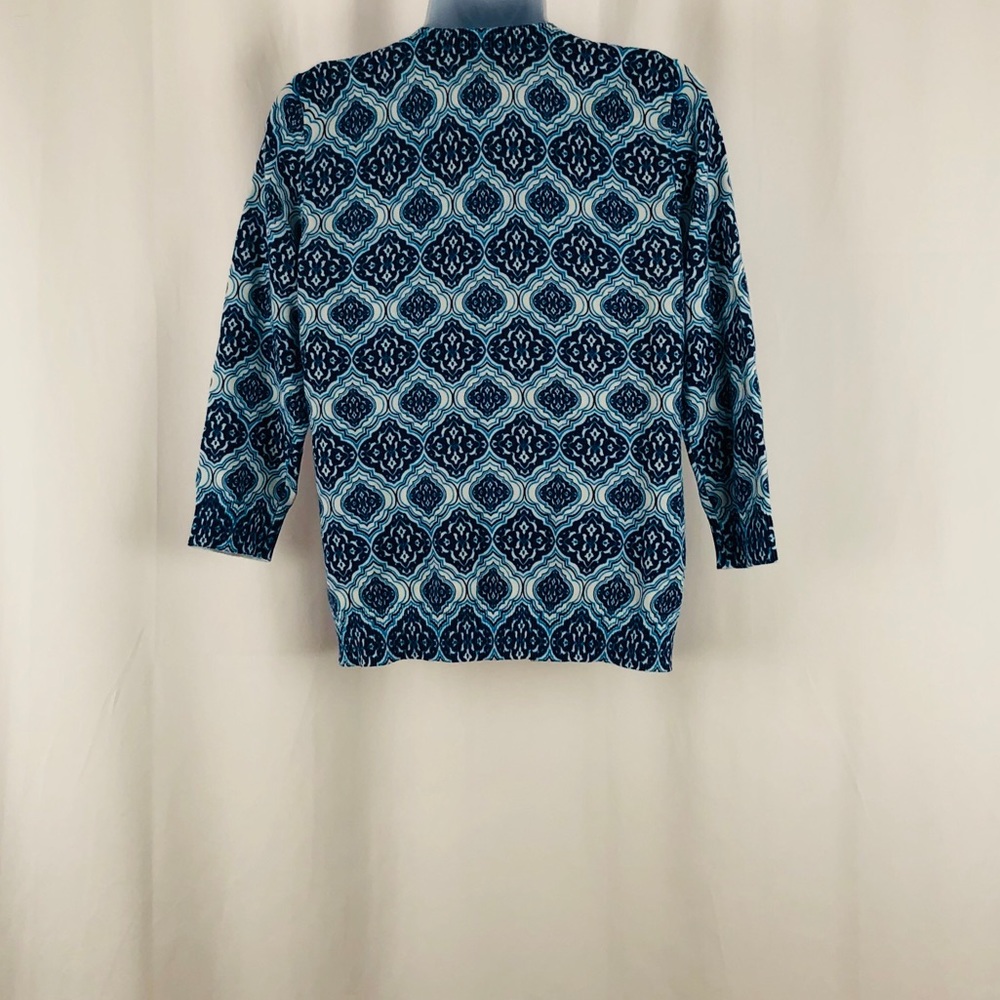 Talbots Cotton button front cardigan NWT SP - Picture 8 of 10